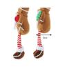 New Christmas Children's Gifts Brown Hat Dolls Long Legs Dolls Christmas Decoration OrnamentsHome Table Shelf Decor for Holiday Season