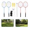 Badminton Combo Set Reusable Portable Sports Badminton System Set with Net for Outdoor