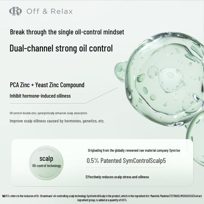 Off&Relax Shampoo Controllo Grasso & Pulizia Profonda 2.0