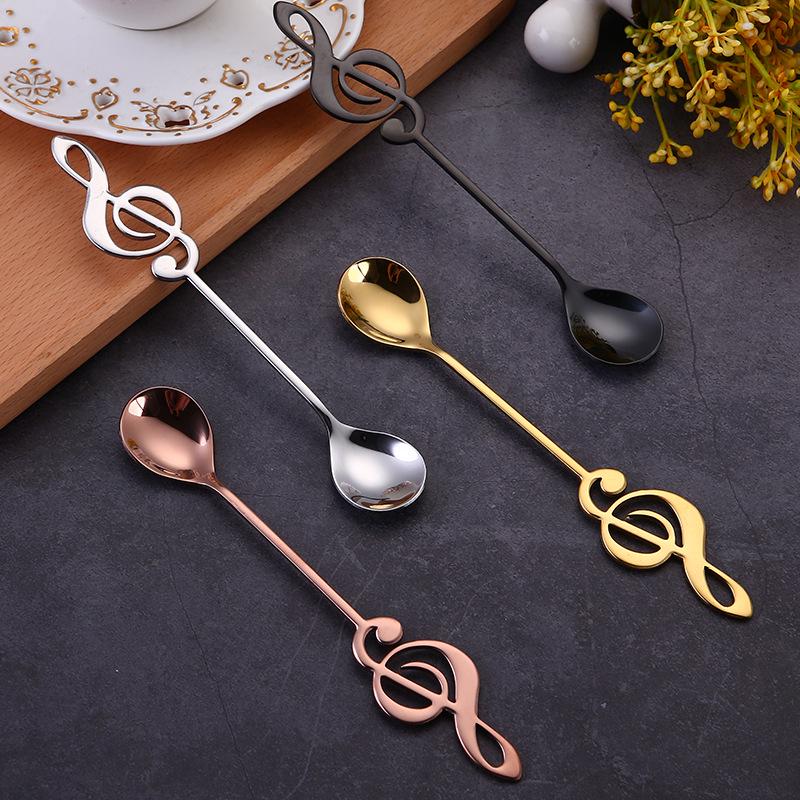 304 Stainless Steel Creative Spoon for Coffee, Ice Cream, Dessert, Stirring, and Souvenir.