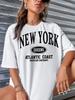 T-shirt oversize avec imprimé