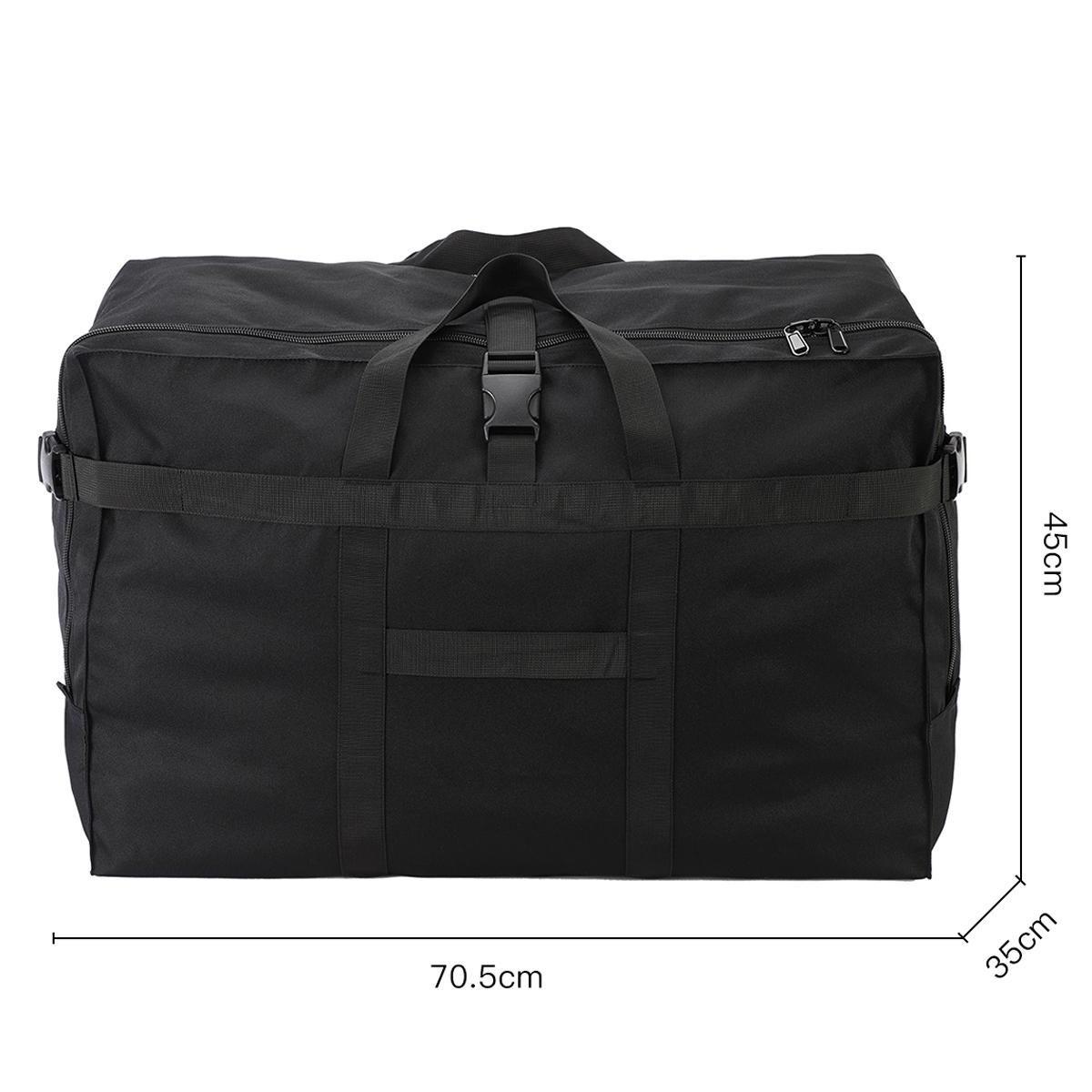 

Складная мужская дорожная сумка TINYAT, большая вместительная сумка для женщин, мужская переносная спортивная сумка выходного дня, черная мужская сумка чёрный