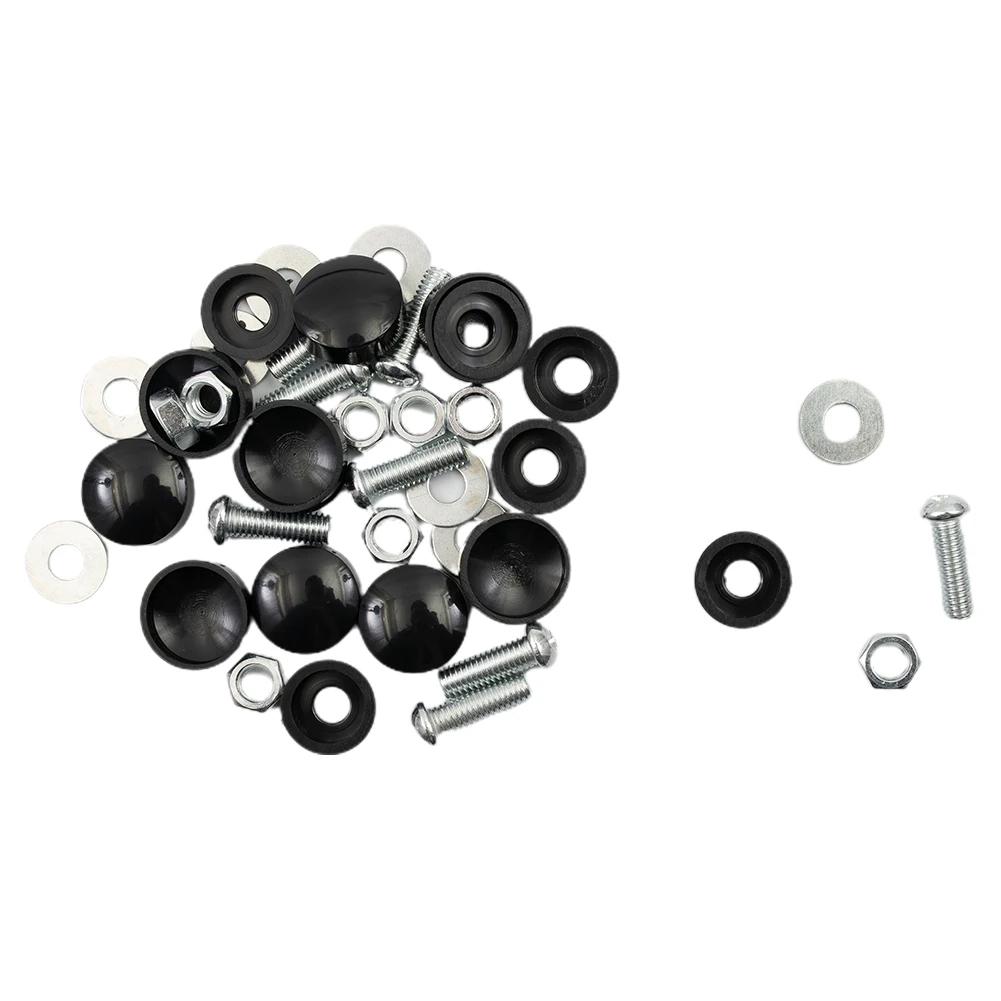 2X Clear Reflective Anti Speed Red Light Toll Camera Stopper License Plate Cover ABS For US Vehicles Exterior Car Truck Parts