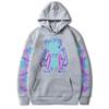 Monkey Graffiti Sweatshirt Arcane Jinx Hoodies Unisex Two Sides Street Sportswear Harajuku Grunge Aesthetic Pullovers
