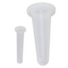 2pcs Cupping Therapy Set Silicone Vacuum Massage White Small Facial Cupping Kit for Home Use