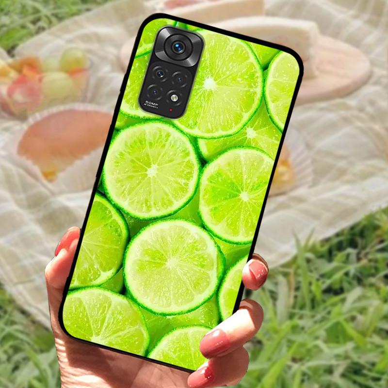 For Redmi Note 11 4G Case Cute Shockproof Silicone Soft TPU Phone Cover For Xiaomi Redmi Note 11s Bumper Cases On Note11 Pro