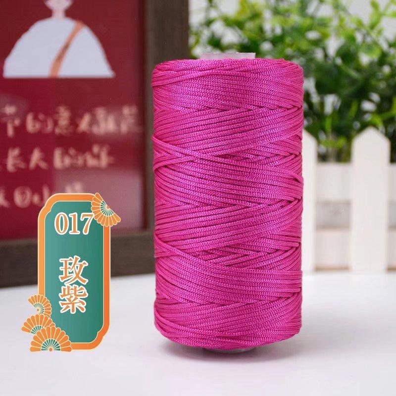Mercerized Ice Hemp Thread 100G Shaft Medium And Thin Hollow Thread Sun Hat Shoes Crochet Hand-Woven Thread Full Free Shipping