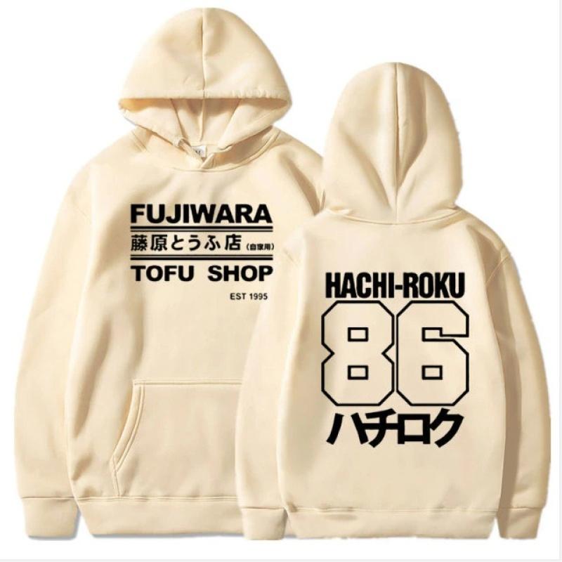 

Аниме Initial D Manga Hachiroku Shift Drift Мужская толстовка с капюшоном Takumi Fujiwara Tofu Доставка в магазин AE86 Мужская толстовка с капюшоном XL