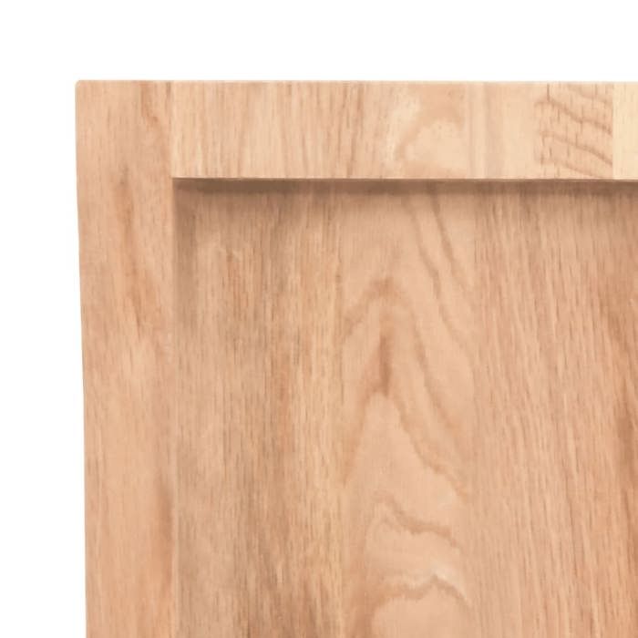 VidaXL Light Brown Table Top 140x60x4 Cm Treated Oak Wood 3156381