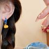 Acrylic Zinc Zinc Alloy Elephant Pumpkin Stud Earrings Halloween Halloween Pendant Jewelry  Girl