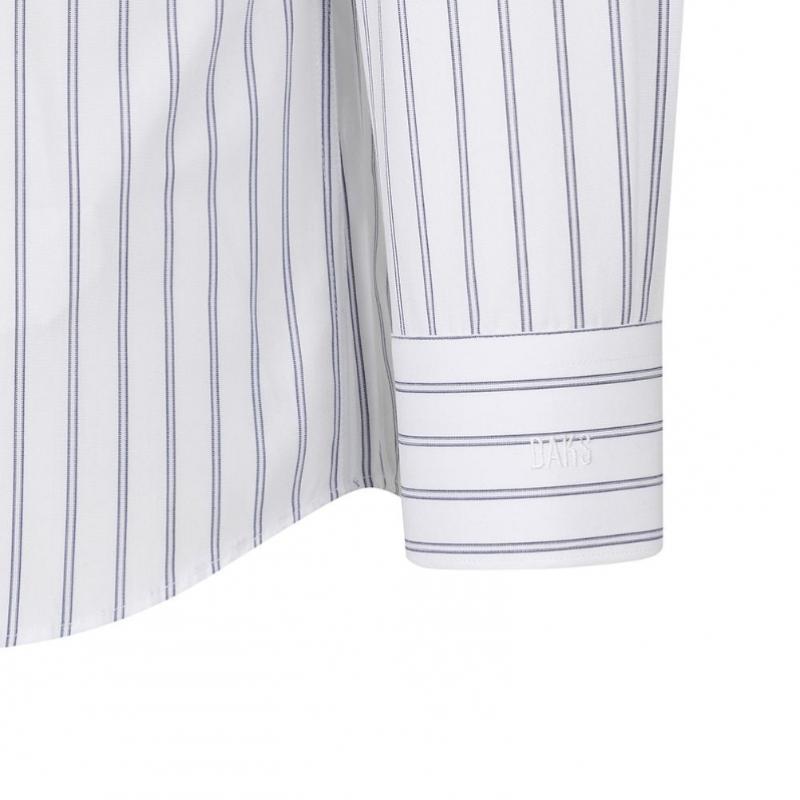 Daks 26 Year Ss Easy Care Stripe Reg Fit dreSs Shirt Dmp1shdl183a1