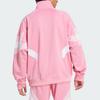 adidas Bluza Originals Inter Miami Cf Logo Paski Casual Luźna Długi Rękaw Męska Bluza Jasnoróżowa JI6907