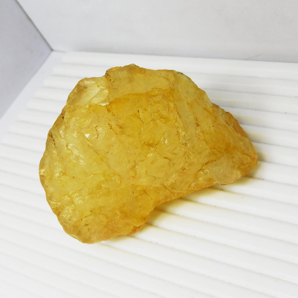 94 Ct Natural Yellow Sapphire Uncut Rough Dyed Raw Loose Gemstone