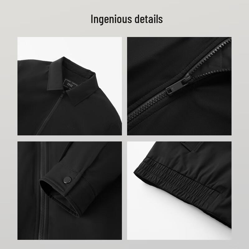 EMZ Erdos Men's Short Cotton Commuter Jacket