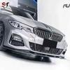 Carbon Fiber Front Lip, Splitter, Chin, and Bumper Diffuser for BMW 3 Series G20/G28 Models