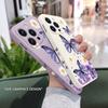 Butterfly Daisy Pattern Soft Liquid Silicone Fall Prevention Case Cover For iPhone 16 16e 15 Pro Max 14 Plus 13 12 11 X Xs Max 7 8 6 SE2 SE3