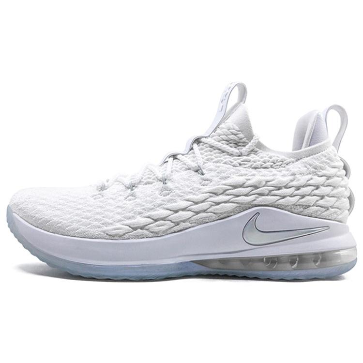 

Новые Nike LeBron 15 Low Белые Металлик Серебристый AO1755-100 41