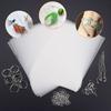Heat Shrink Plastic Sheets Set Shrinky Art Film Paper Sheet Kit DIY Keychain Ornaments Creative Craft Embellishment Scrapbooking