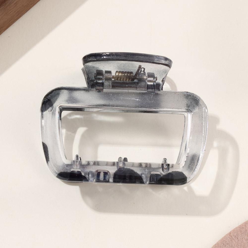 

Квадратный янтарный зажим для захвата Темпераментный леопардовый принт Маленький зажим для акулы Высокая стоимость Квадратный зажим Ретро Маленький зажим для захвата Зажим для волос