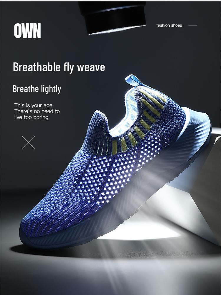 Ademende Mesh Sportslippers voor Kinderen Lente-Zomer 2025