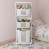 Laundry Hampers, 3 Tier Laundry Baskets Dirty Clothes Hamper with Wheels for Home, Dorms, Laundry Room and Apartment