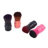 Retractable Single Blush Brush Loose Powder & Setting Brush With Cover, Portable Multi-Functional Makeup Tool