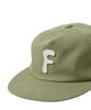 FERNOV F Applique 5-Panel Cap Green