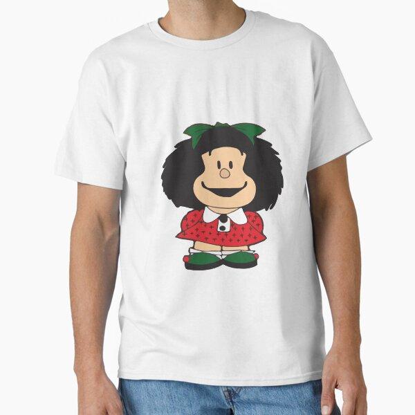 Mafalda Multiple Designs Fan Gift T Shirt Classic Latin Comic Custom Graphic Unisex Soft Cotton Crew Neck Casual Tops