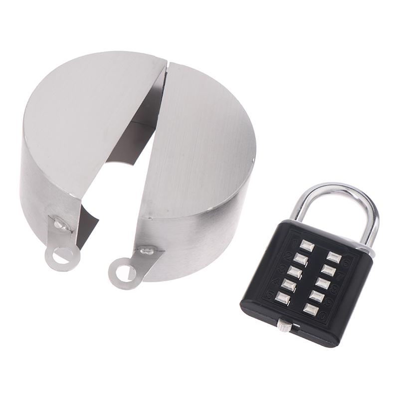 1 Set Faucet Lock Cover Anti-Theft Garden Hose Tap Casing Lock Water Spigot Lock Faucet Protection Cover Water Save Lock