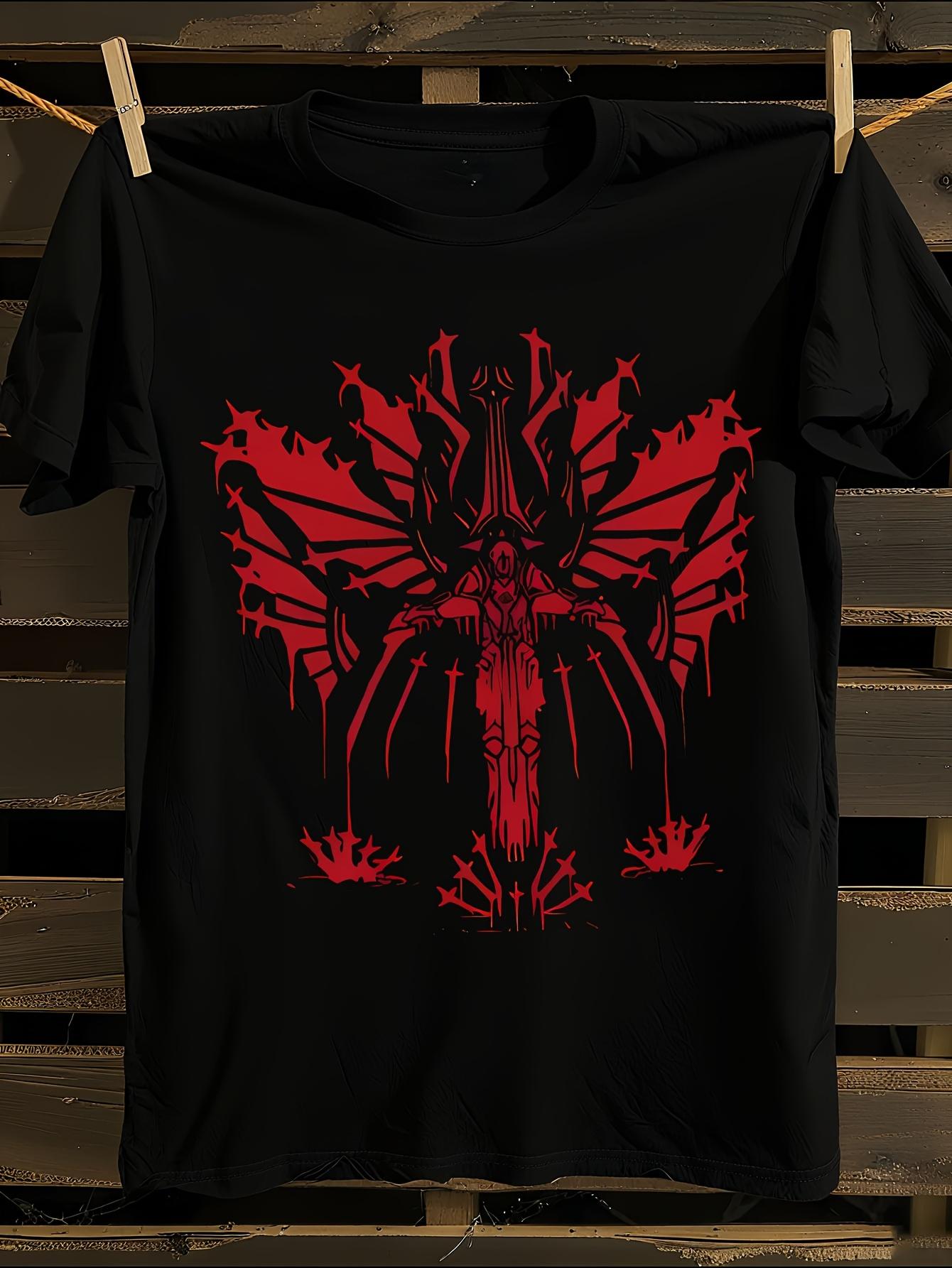 UltrakillGabriel Vintage Gothic-Inspired T-shirt XXL