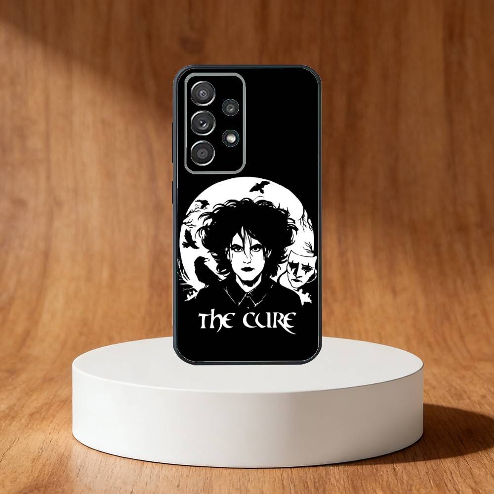 

The cure Robert S-Smith Phone Case For Samsung S25,S24,S21,S22,S23,S30,Ultra,S20,Plus,Fe,Note,10,9,5G Black Cover Samsung S24ULTRA