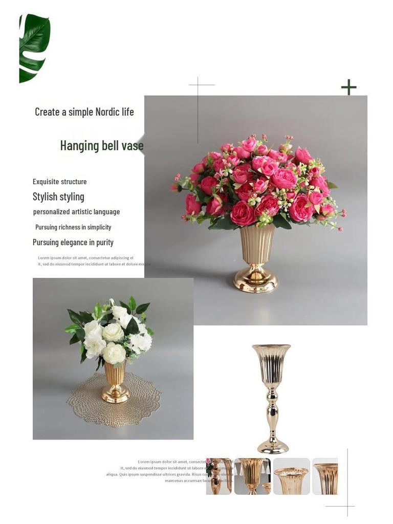 Elegant Floral Wedding & Dining Centerpiece for Hotel & Home Decor
