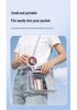 Rechargeable Portable Mini Folding Fan with Ice Pack, Umbrella Clip & Handheld Design - Ideal for Student Cooling