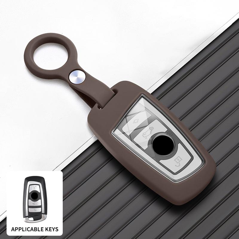 Car Key Case Cover Shell For BMW 1 3 5 7 Series iX1 iX3 i5 X1 X3 X4 X5 F15 X6 X7 F16 F10 F20 F30 F25 M3 M4 G20 G30 G01 Key Shell