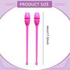 2 Pieces Rhytmic Gymnastics 44cm Easy to Control Training Equipment Exercise Pole for