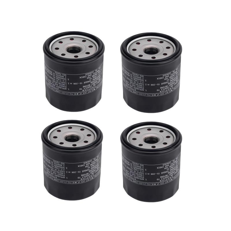 1/2/4/6pcs Motorcycle Oil Filter For Kawasaki KAF300 KAF400 KAF620 MULE 500 520 550 600 610 49065-2071 49065-2078 49065-7010