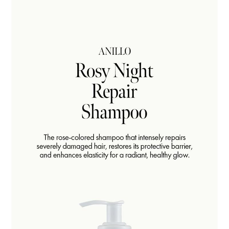 anillo Rosy Nachtreparatur-Shampoo