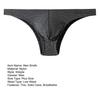 Men Briefs Low-rise Solid Color U-Convex Panties Soft Breathable Comfortable Slim Fit Elastic Underwear Daily Wear