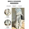 Striped Sweatpants Women's Spring and Autumn New High-waisted and Thin Wide-leg Pants Casual Loose Straight Sweatpants