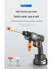 Portable Rechargeable High-Pressure Wireless Car and Floor Washer with Lithium Battery Water Pump
