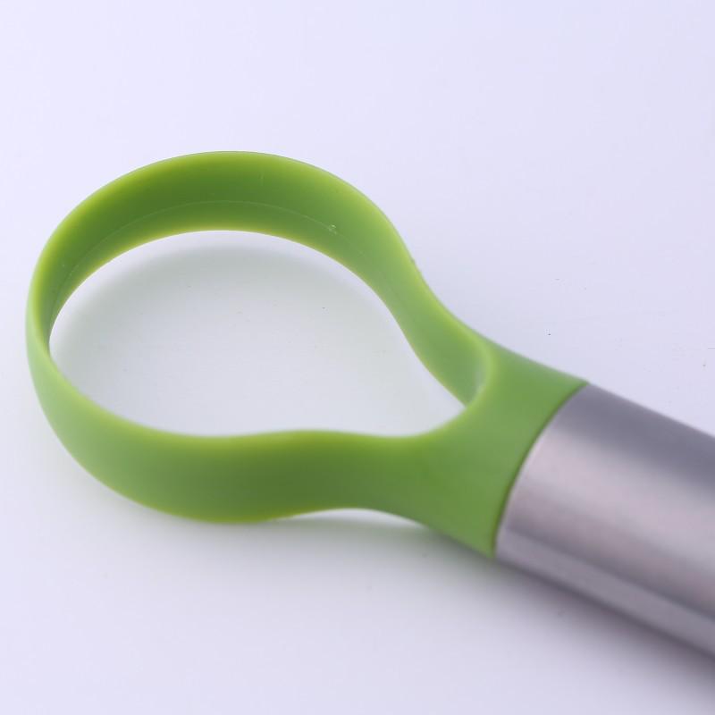 Stainless Steel Avocado and Fruit Cutter with Peach Pitter and Dragon Fruit Slicer