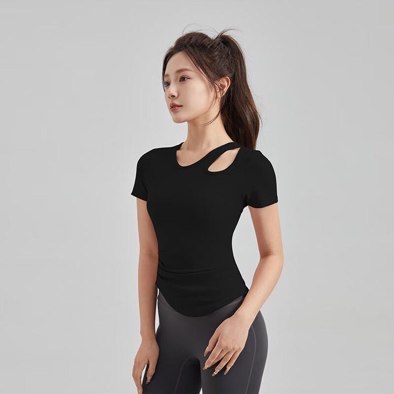 OEING Women's Slim Fit Quick-Dry Yoga T-Shirt