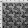 oneOone Cotton Flex Gray Fabric Dotted Floral Craft Projects Decor Fabric Printed By The Yard 40 Inch
