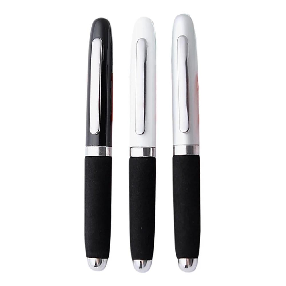 STONEGO Fashion Wallet Pen Short Paragraph Travel Pocket Pen Mini Clip Metal Rollerball Pen for Office School Supplies