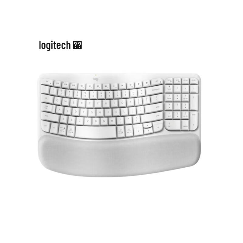 

Logitech Wave Keys Wireless Ergonomic Keyboard