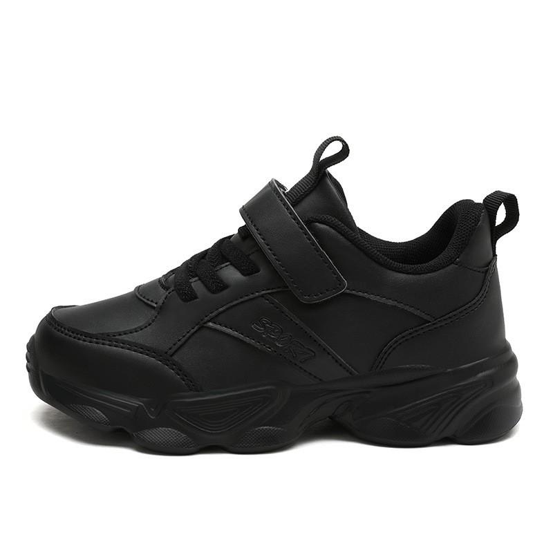 Kids White Mesh Running Shoes Boys Girls Lightweight Breathable Sport Sneakers School Uniform Compatible