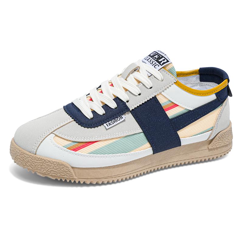 

Men s Breathable Flat Bottom Sports Shoes Couple Casual Shoes Tennis Shoes Classic Running Shoes Lace Up Soft Sole Walking Shoes 44