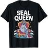 Cool Seal Art For Women Girls Mom Sea Lion Animal Seal Lover T-Shirt