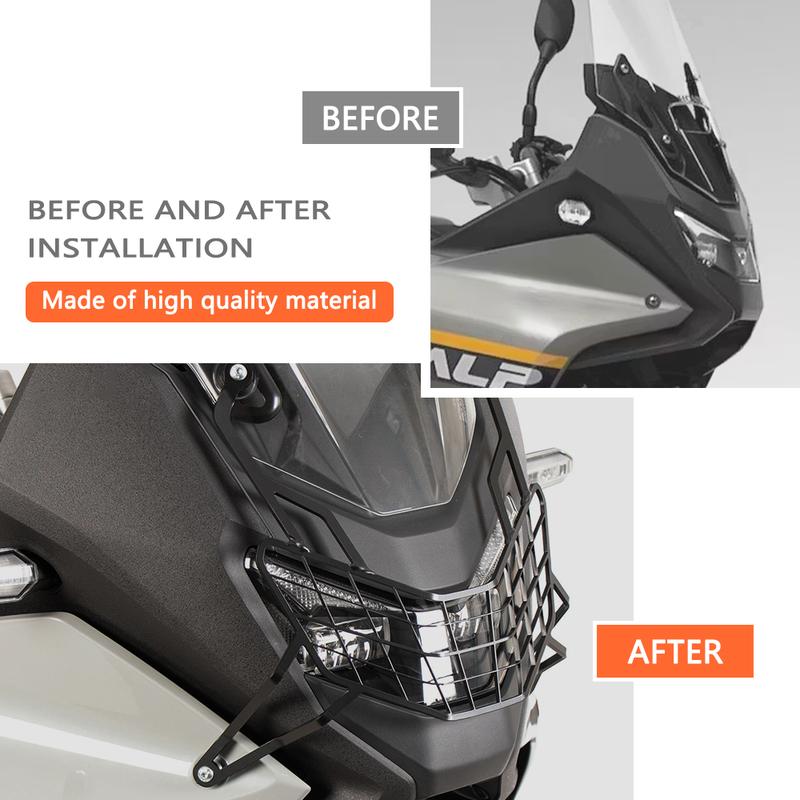 Motorcycles Front Light Mesh Shield Grill For Honda XL750 Transalp 2026 xl 750 2025 Headlight Guard Lamp Protector Accessories
