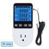 New 120-230V Thermostat Socket Digital Temperature Controller Socket Outlet Heating Cooling Switch for Refrigerator Aquaculture